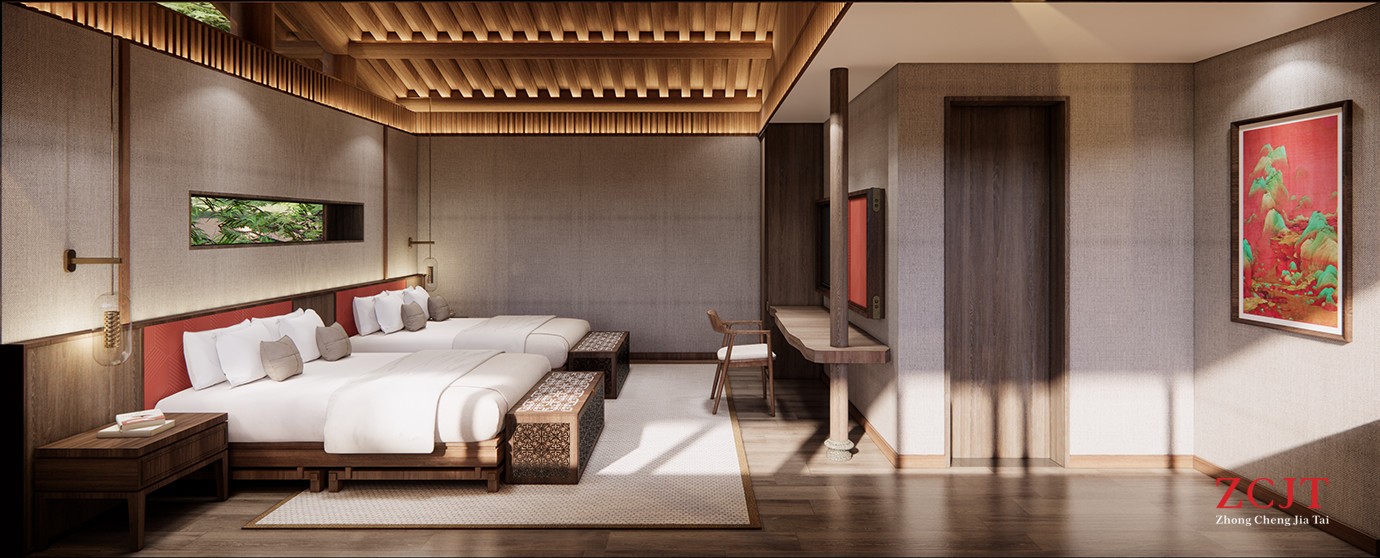 酒店標(biāo)間客房設(shè)計(jì)