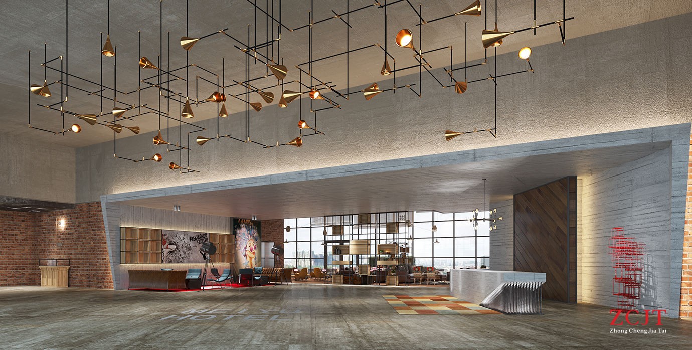 酒店大堂裝修、酒店室內(nèi)裝修公司