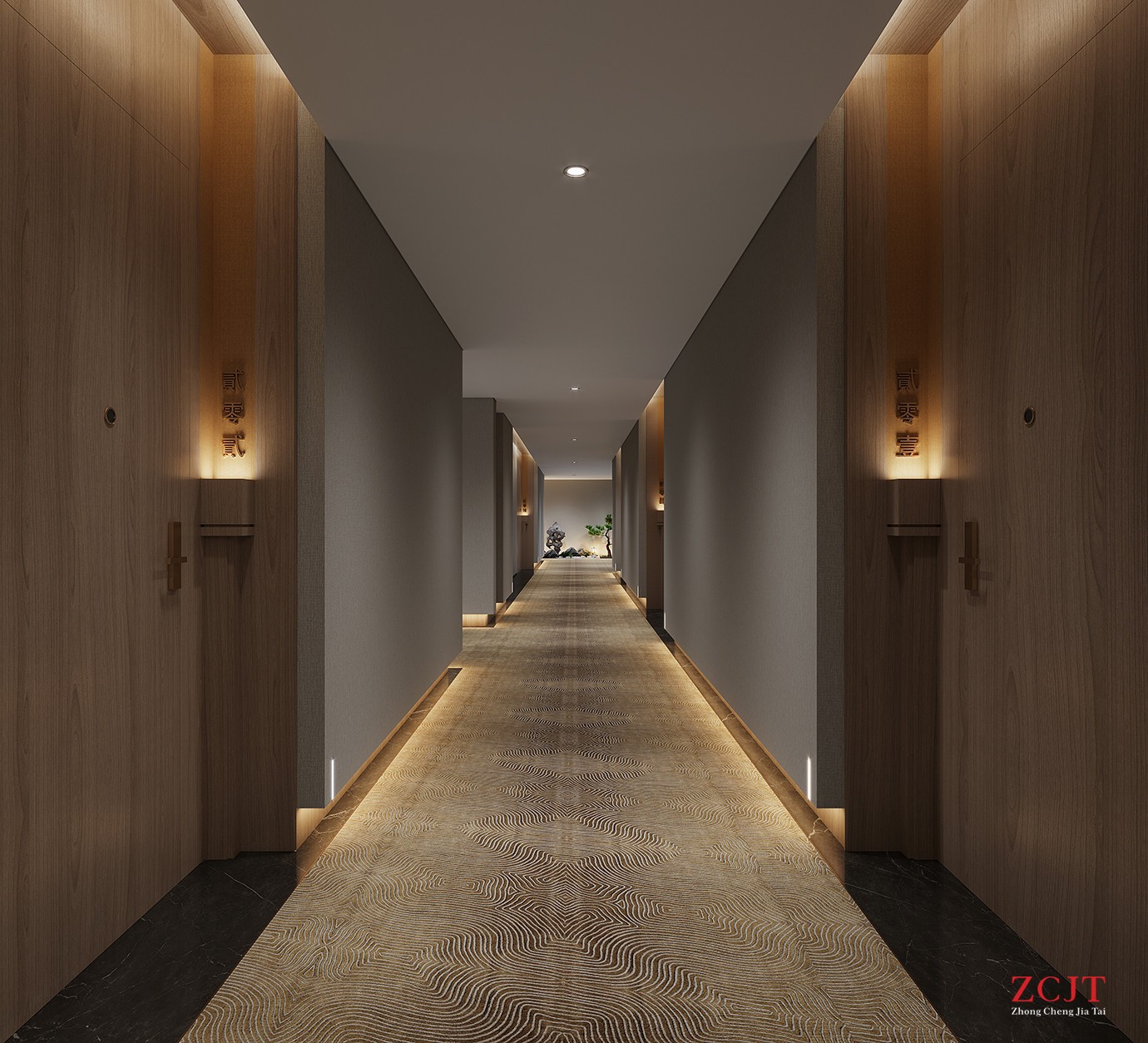 酒店走廊設計