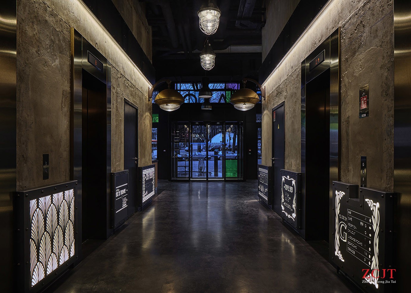 酒店電梯口設(shè)計