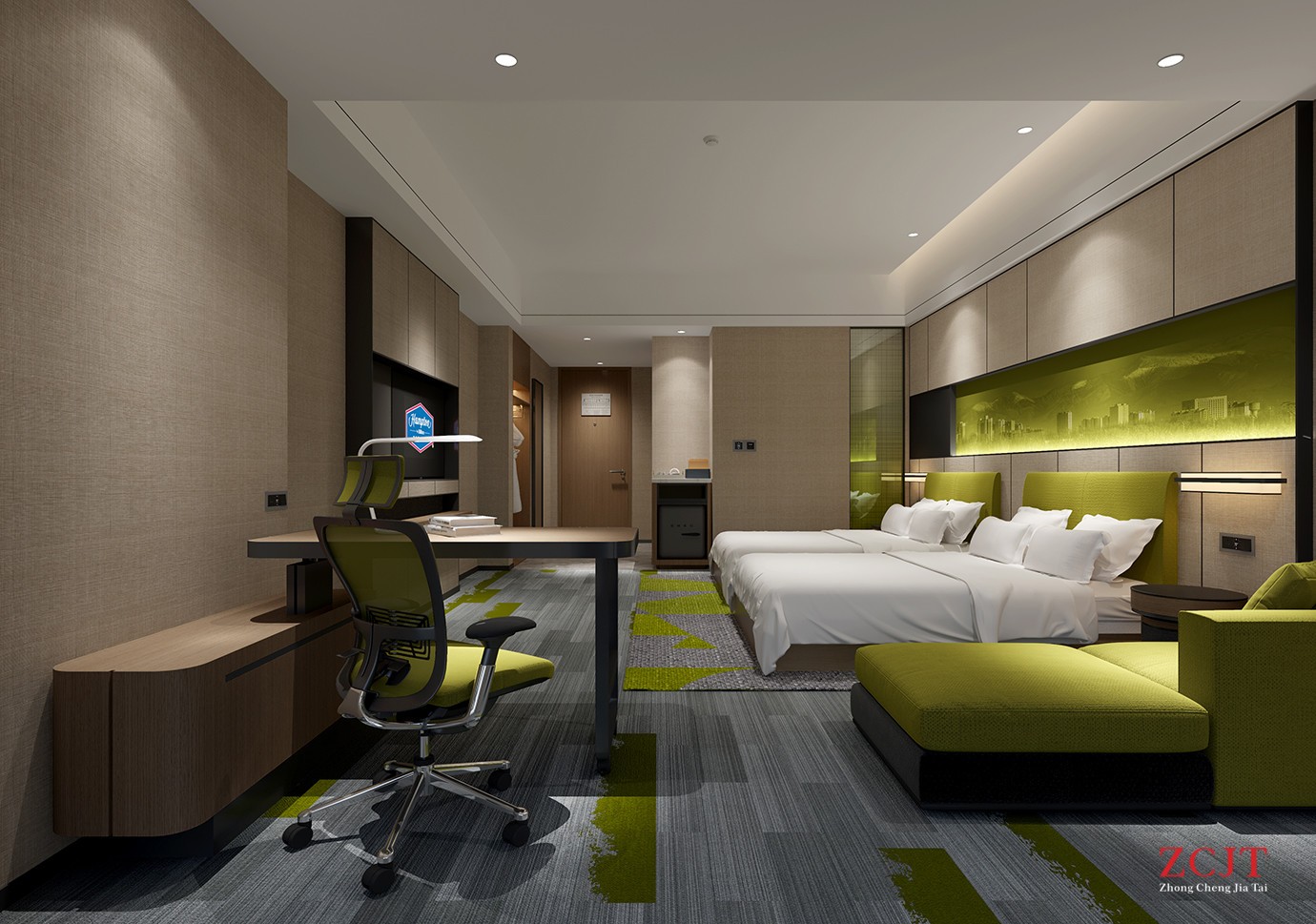 酒店客房標(biāo)間設(shè)計(jì)