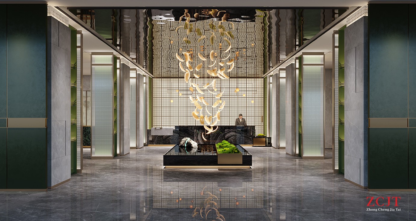 酒店接待大廳設(shè)計