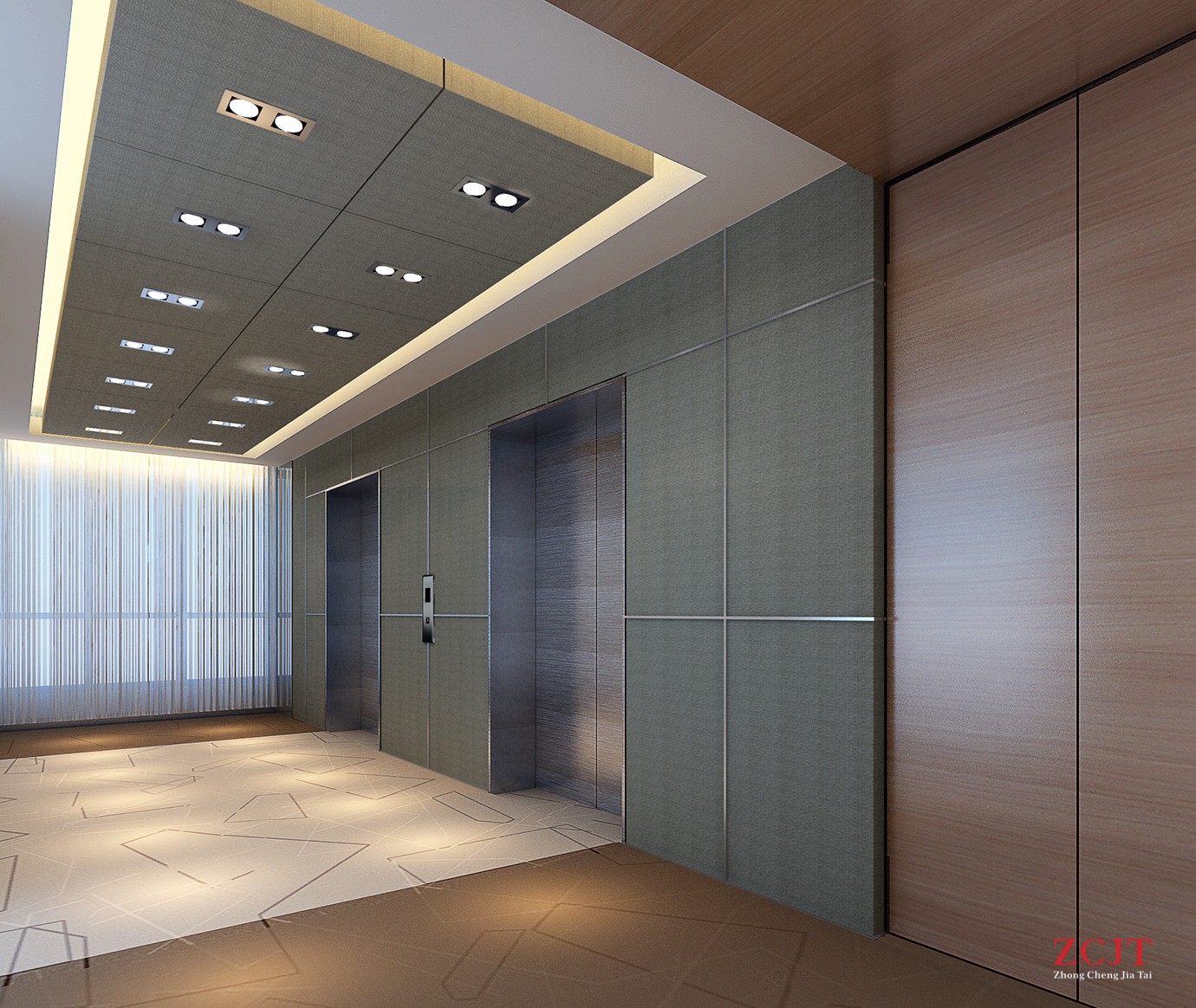 酒店電梯口裝修設(shè)計(jì)