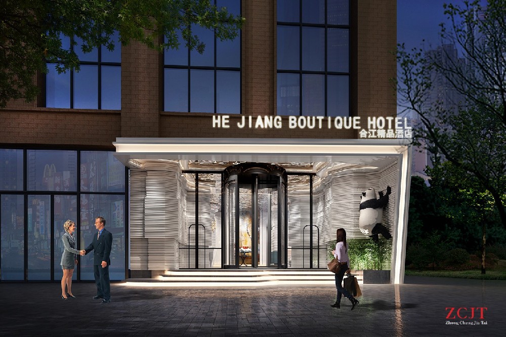 合江酒店門(mén)頭設(shè)計(jì)