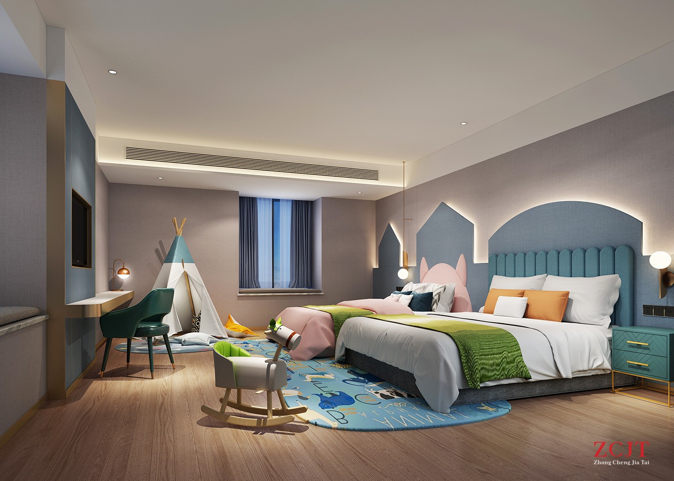酒店兒童客房、酒店親子客房設(shè)計(jì)