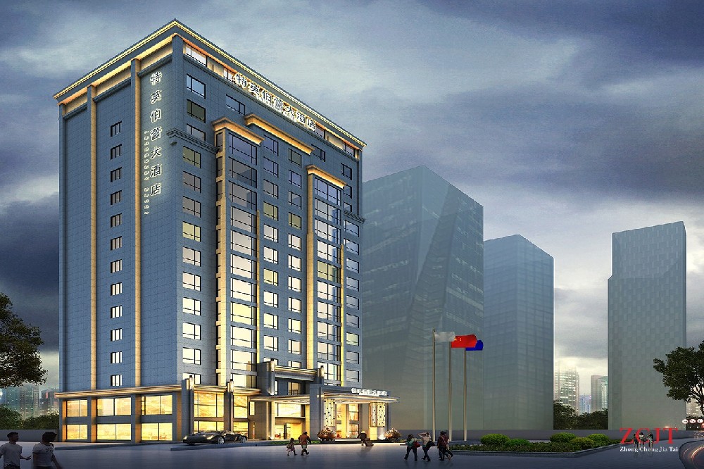 樂山商務(wù)酒店外觀