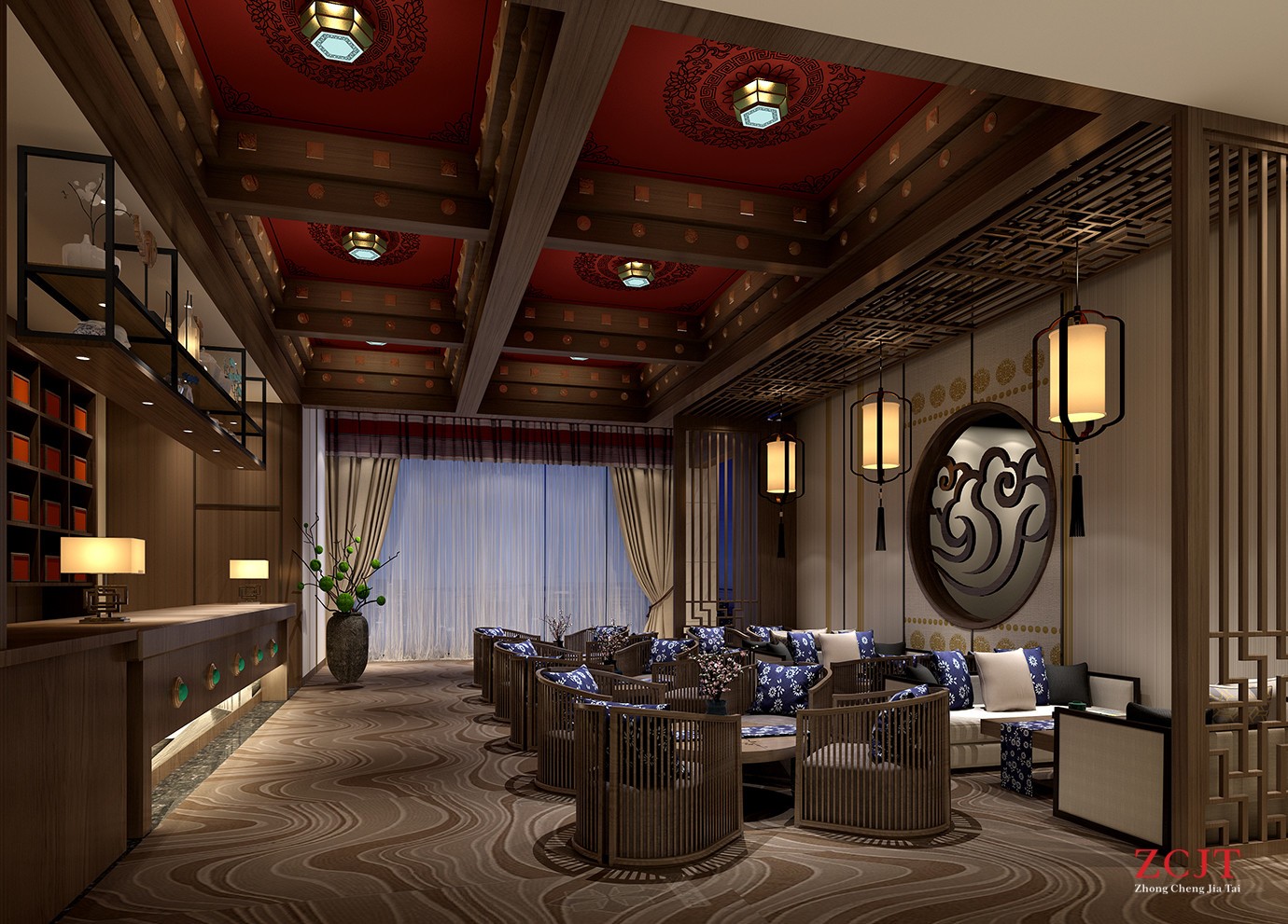 酒店休息廳設(shè)計