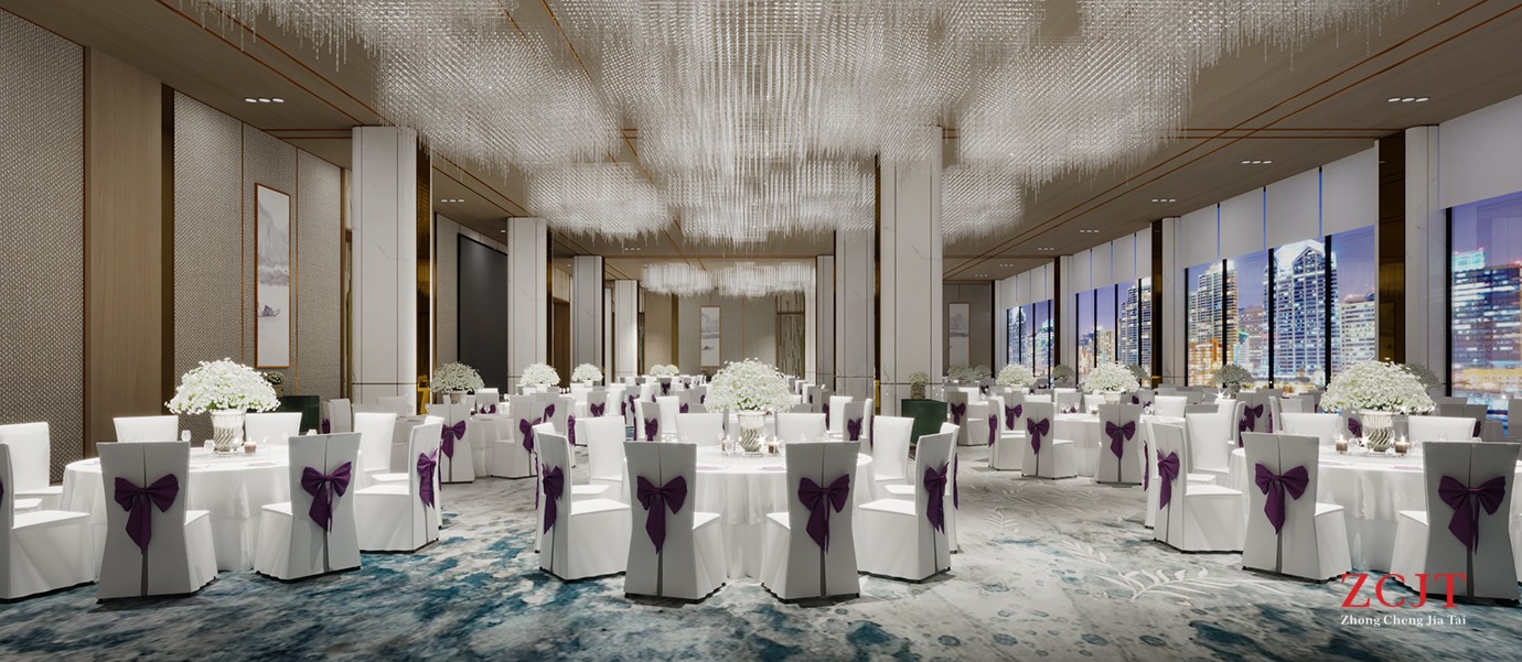 酒店宴會廳設計裝修設計