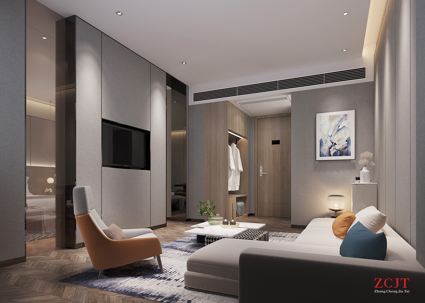 酒店標間設計裝修