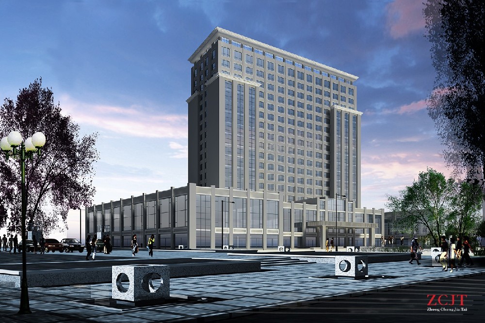 眉山酒店設計外觀景觀