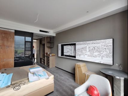 西昌越西鑫驛酒店的單人間