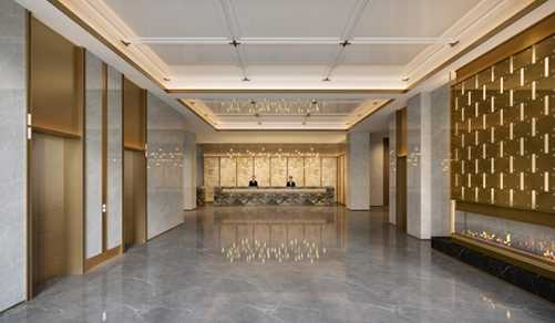 理縣吉祥谷國際大酒店會議接待公區(qū)--施工現(xiàn)場